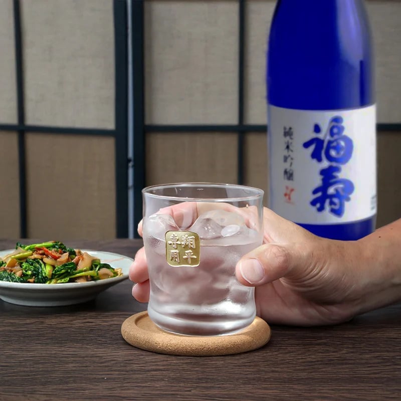 福寿 名入れ お酒 純米吟醸 日本酒 ノーベル賞 JAL 720ml ロックグラス グラス 名前入り プレゼント ギフト 面白い センス 定年退職 還暦祝い 退職祝い 男性 女性 お祝い 古希 喜寿 傘寿 米寿 卒寿 白寿 百寿 敬老の日