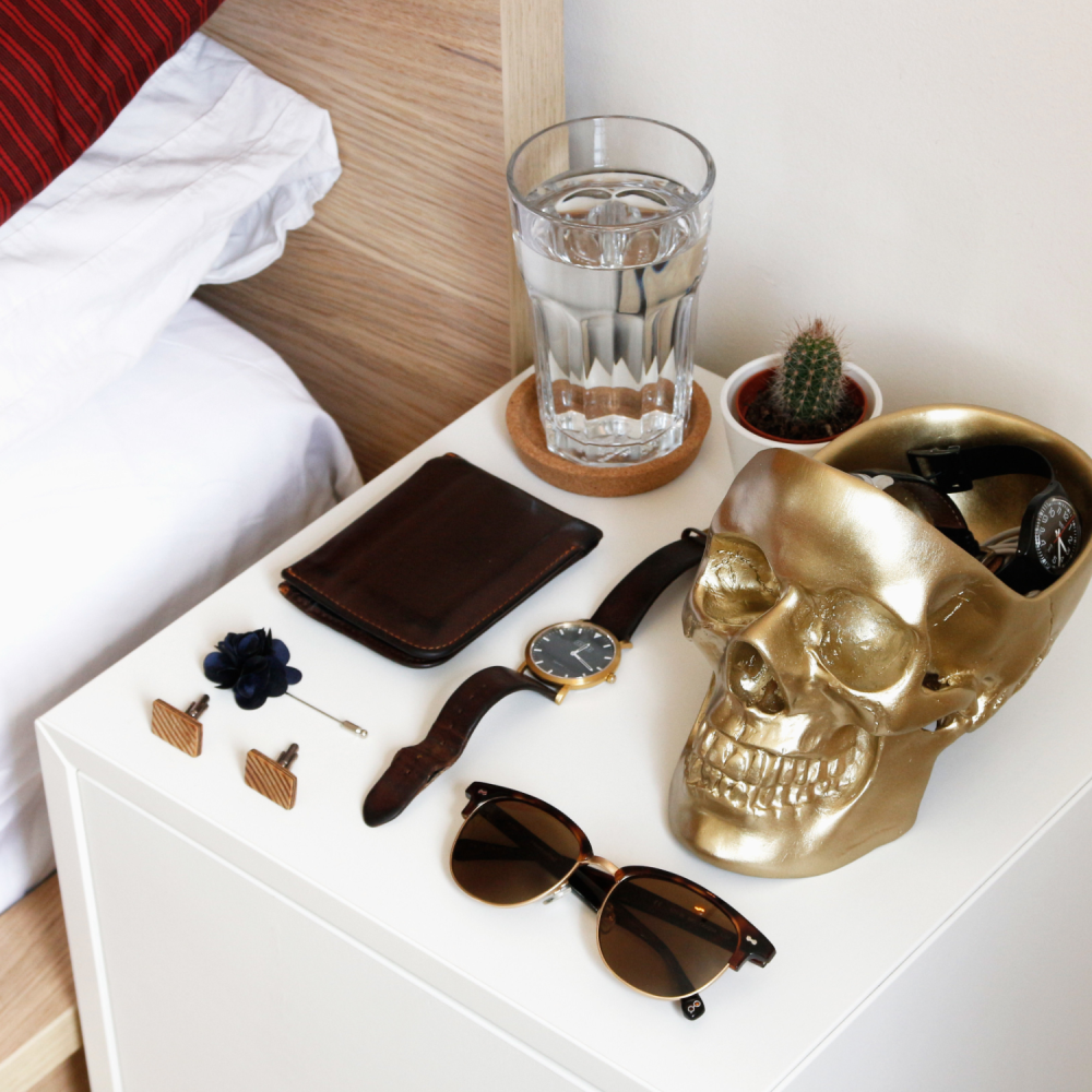 SUCK UK スカルスタッフ タイディ（海外インテリア 小物入れガイコツ ハロウィン）「Skull Stuff Tidy」イギリス サックユーケー  ◇