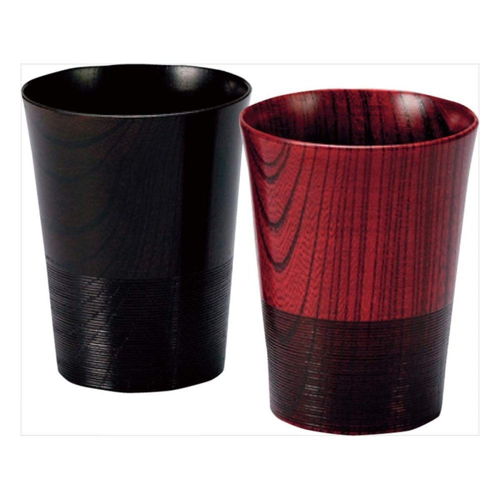 伝 TSUTAE トールカップ ペア 山中漆器 カップ 天然木製 漆器 国産 漆塗【北海道・沖縄県・離島 配送不可】