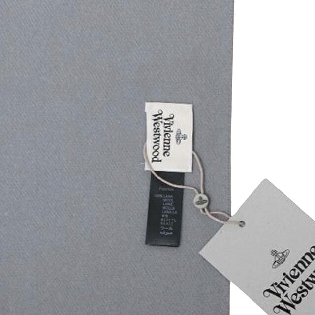 ヴィヴィアンウエストウッド VIVIENNE WESTWOOD マフラー 25-W00Q7-P403 レディース メンズ ライトグレー マフラー