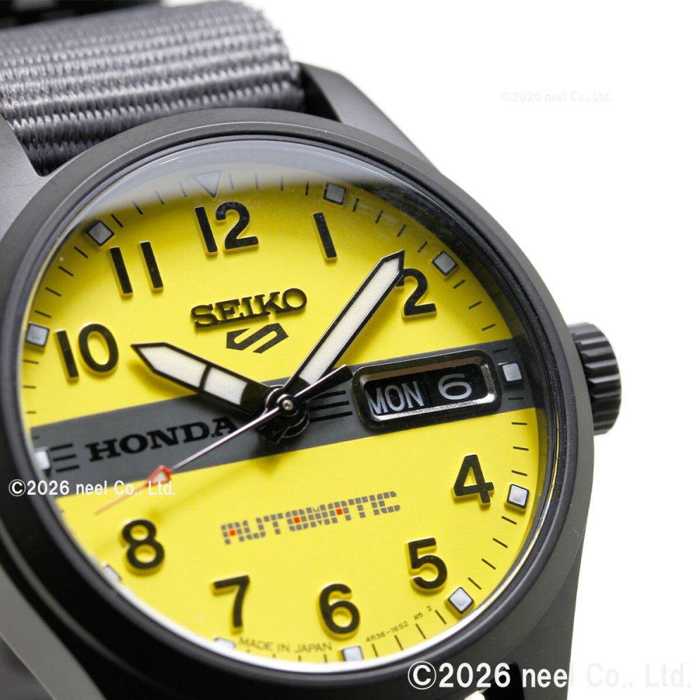 セイコー5 スポーツ SEIKO 5 SPORTS 自動巻き MOTOCOMPO コラボ限定 腕時計 メンズ セイコーファイブ フィールド Field Series HDB010J モトコンポ【2026 新作】