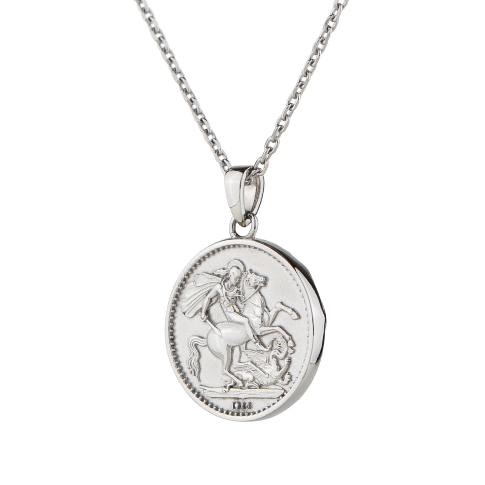 コインネックレス (英国国章の盾／セントジョージ)  Coin Necklac Dress Up ドレスアップe PUPE130