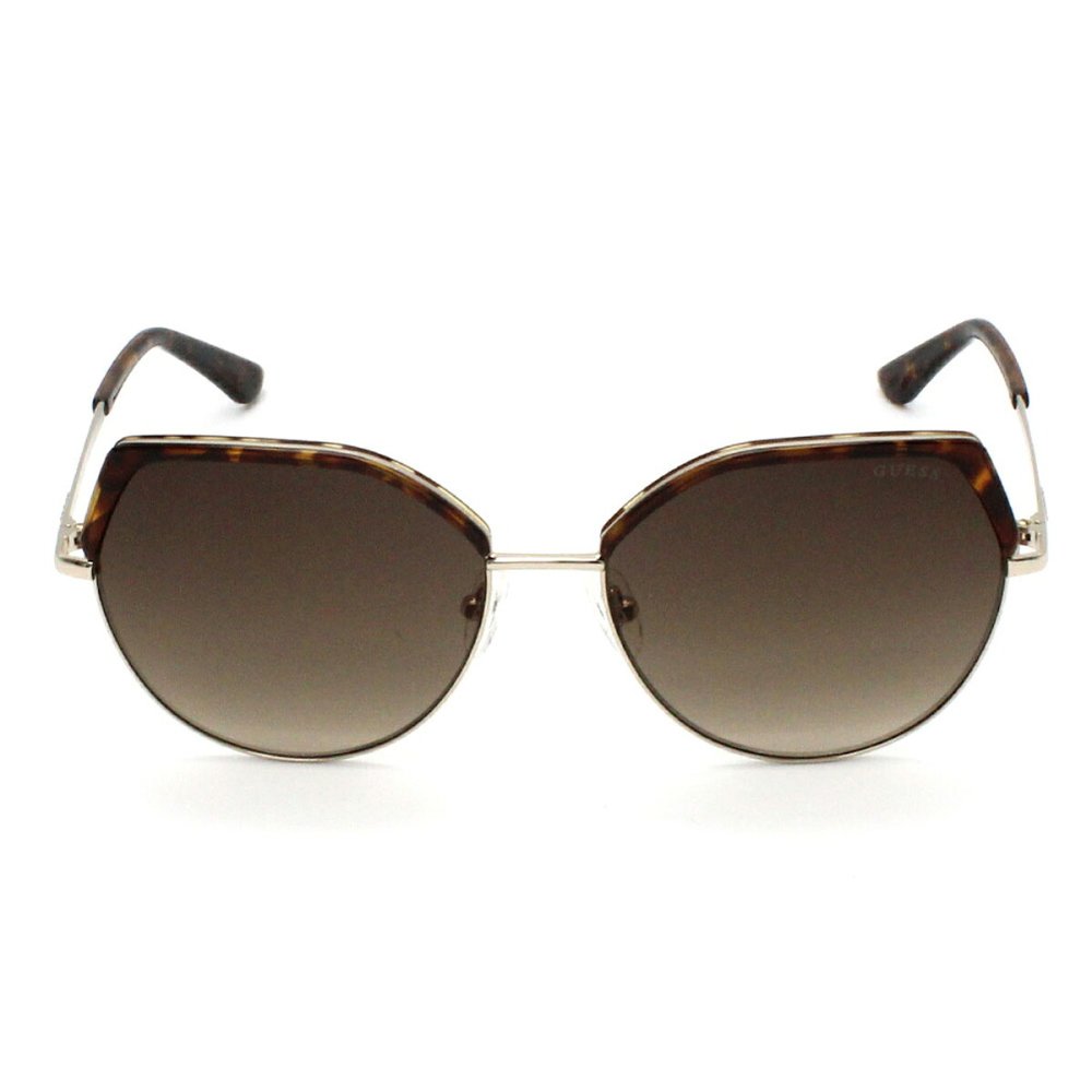 ゲス GUESS サングラス ノーズパッド UVカット アイウェア キャットアイ フォックス GU7736/S 52F 58 メンズ レディース ユニセックス ハバナ+ブラウングラデーション 海外正規品