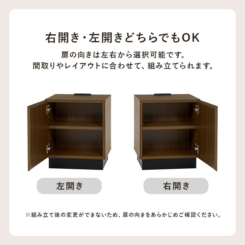 サイドテーブル (約)幅35×奥行35×高さ40cm 扉付き コンパクト ワンルーム ナチュラル パーティクルボード 組立式 前面は扉付きの収納のため生活感を隠すことができます 背面はルーターや電源タップを収納可能 マーブルグレー マーブルホワイト