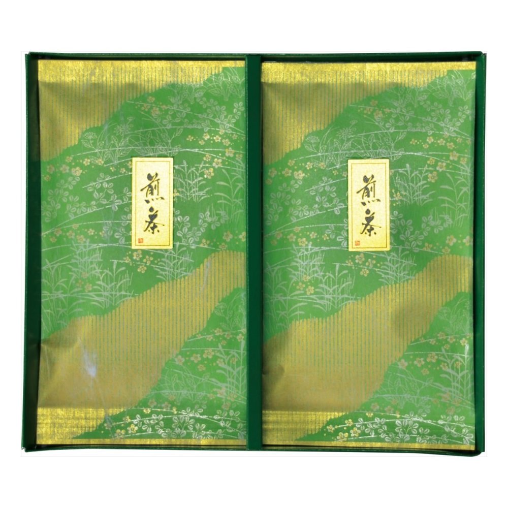 京都 仲井芳東園 宇治銘茶 ギフト 2個入 宇治茶 セット 日本茶 煎茶 京都産 茶葉【北海道・沖縄県・離島 配送不可】