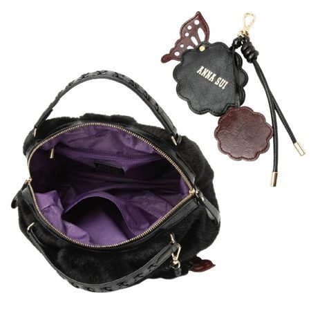 アナスイ ANNASUI ハンドバッグ コティ 2way ファー  レディース ブランド 正規品 新品 ギフト プレゼント 人気 おすすめ 誕生日 記念日 クリスマス 送料無料  ラッピング無料ans522403