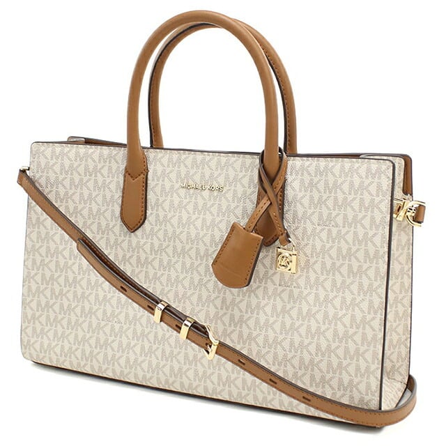 マイケルコース トートバッグ レディース ブランド MICHAEL KORS SCARLETT 2WAY 30F4GETS2B VANILLA-ACRN