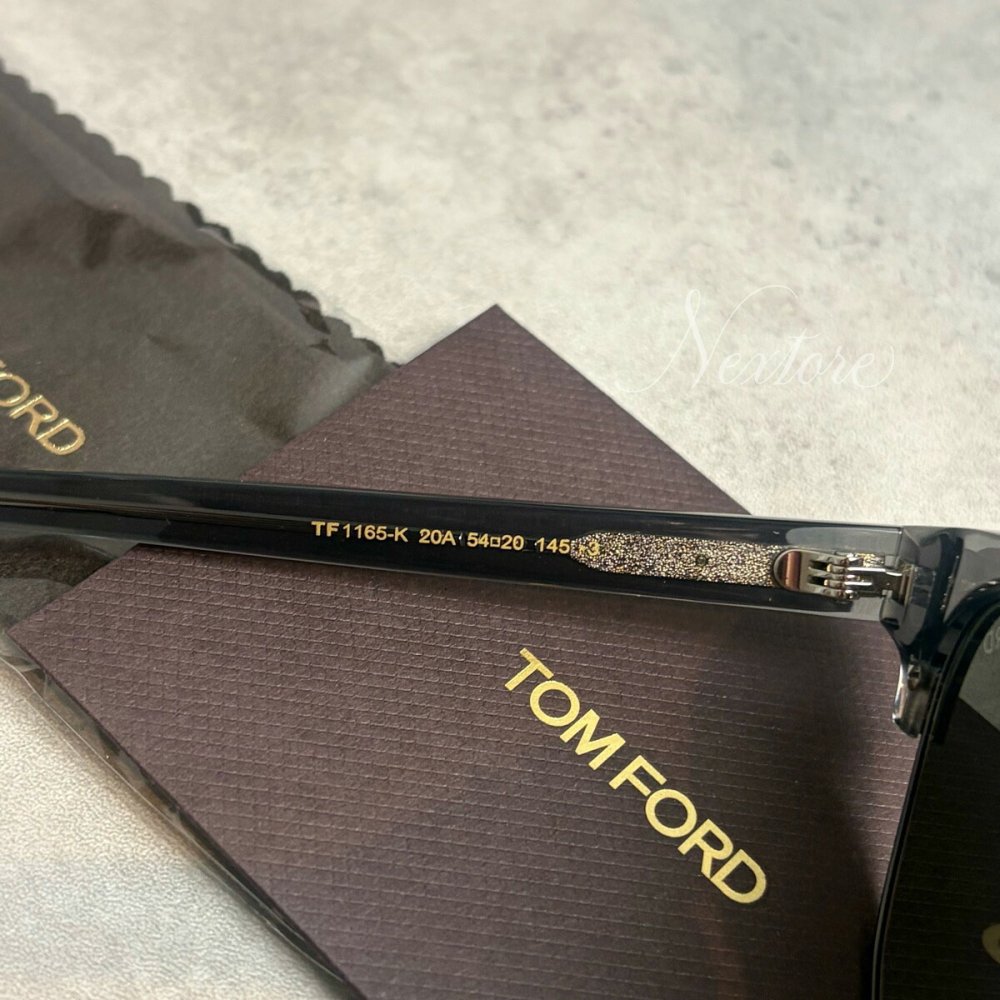 【並行輸入品】【正規品・新品】TOMFORD トムフォード TF1165K FT1165K 20A クリアグレー スモーク サーモント アジアンフィット イタリア製 サングラス メガネ 眼鏡 メンズ レディース TOM FORD トム フォード 伊達メガネ ビジネス