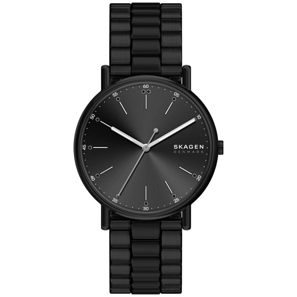 スカーゲン SKAGEN 腕時計 メンズ 三針 SIGNATUR ブラック  SKW6952【2026 新作】