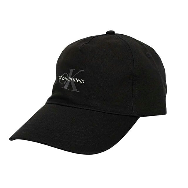 カルバンクライン CALVIN KLEIN MONOLOGO PRINTED BASEBALL CAP ベースボールキャップ lv04g5032g-ub1 メンズ BLACK 帽子