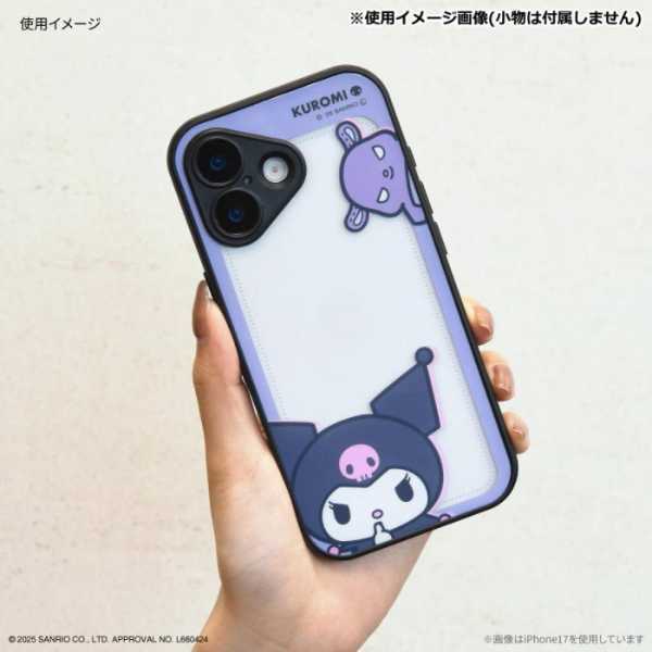iPhone ケース クロミ サンリオ IIIIfit プランプフレーム 耐衝撃 ハイブリッド スマホケース カバー かわいい キャラクター グッズ ストラップホール付き サンリオ正規ライセンス品