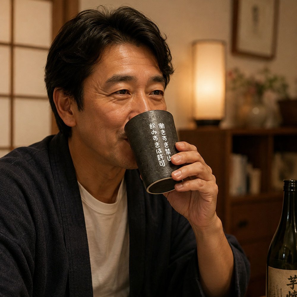 敬老の日 名入れ ギフト SXX 波佐見焼 雅焼酎カップ 単品 木箱入り / プレゼント ギフト 退職 記念 誕生日 長寿 祝い フリーカップ ロックカップ