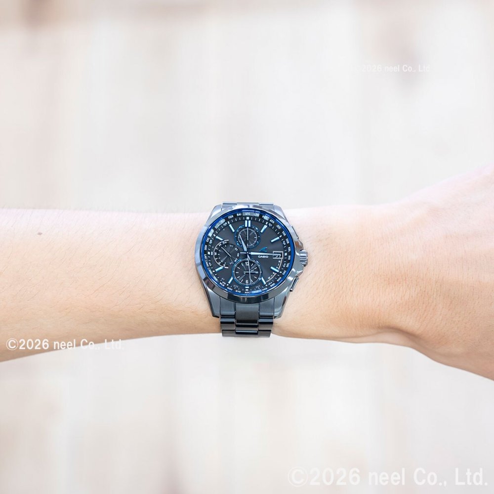 カシオ オシアナス CASIO OCEANUS 電波 ソーラー 電波時計 腕時計 メンズ クラシックライン アナログ タフソーラー OCW-T2600B-1AJF