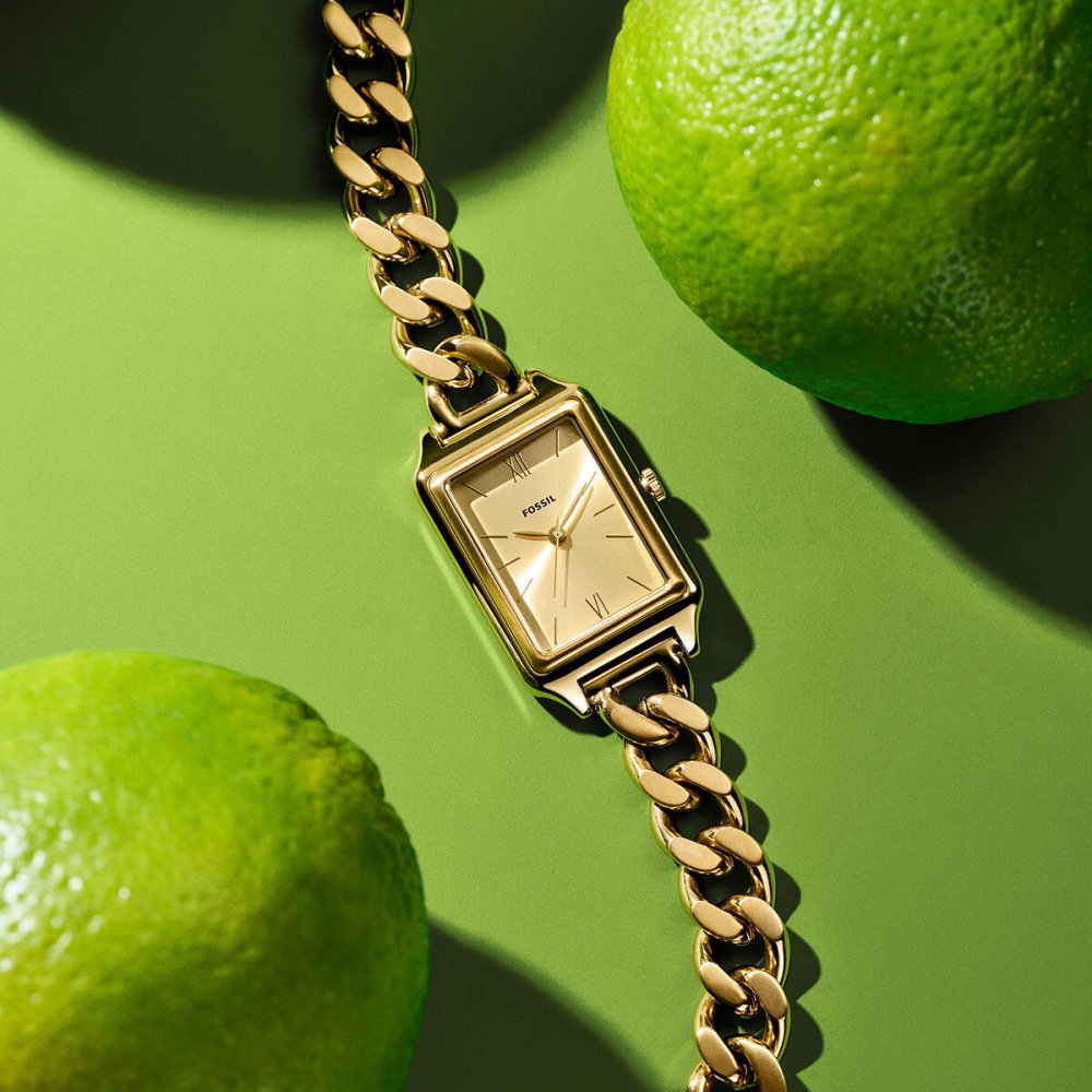 フォッシル FOSSIL 腕時計 レディース RAQUEL 三針 ゴールドトーン ステンレススチールウォッチ ES5478【2026 新作】