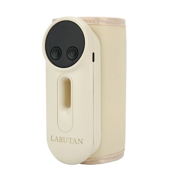 モバイルミルクウォーマー LARUTAN USB ミルクウォーマー ボトルウォーマー 哺乳瓶ウォーマー ミルク 保温 バッテリー 温め 充電式 持ち運び 携帯 外出 便利 充電 赤ちゃん ポータブル 授乳用品・ベビー用食事用品 送料無料