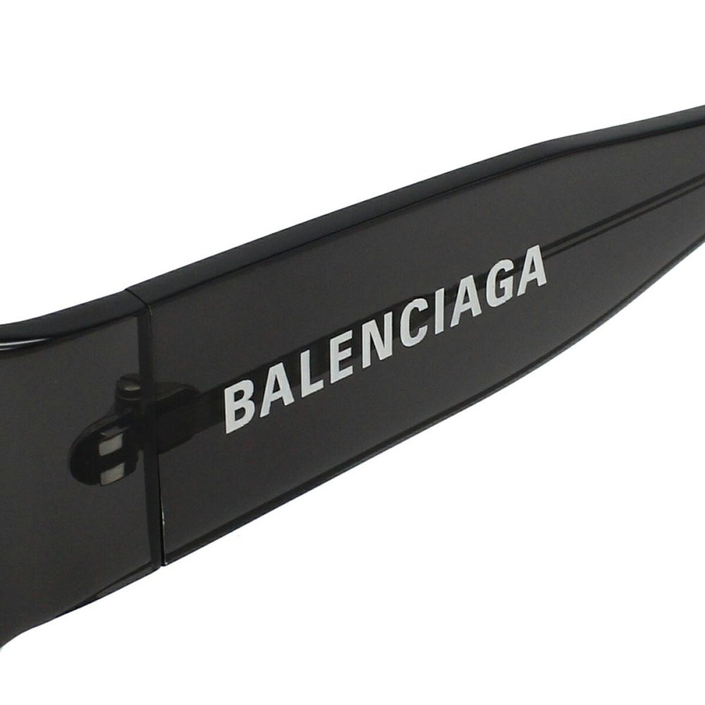 バレンシアガ BALENCIAGA サングラス アジアンフィット UVカット アイウェア スクエア BB0331SK-003 メンズ レディース ユニセックス グレー+シルバー 海外正規品
