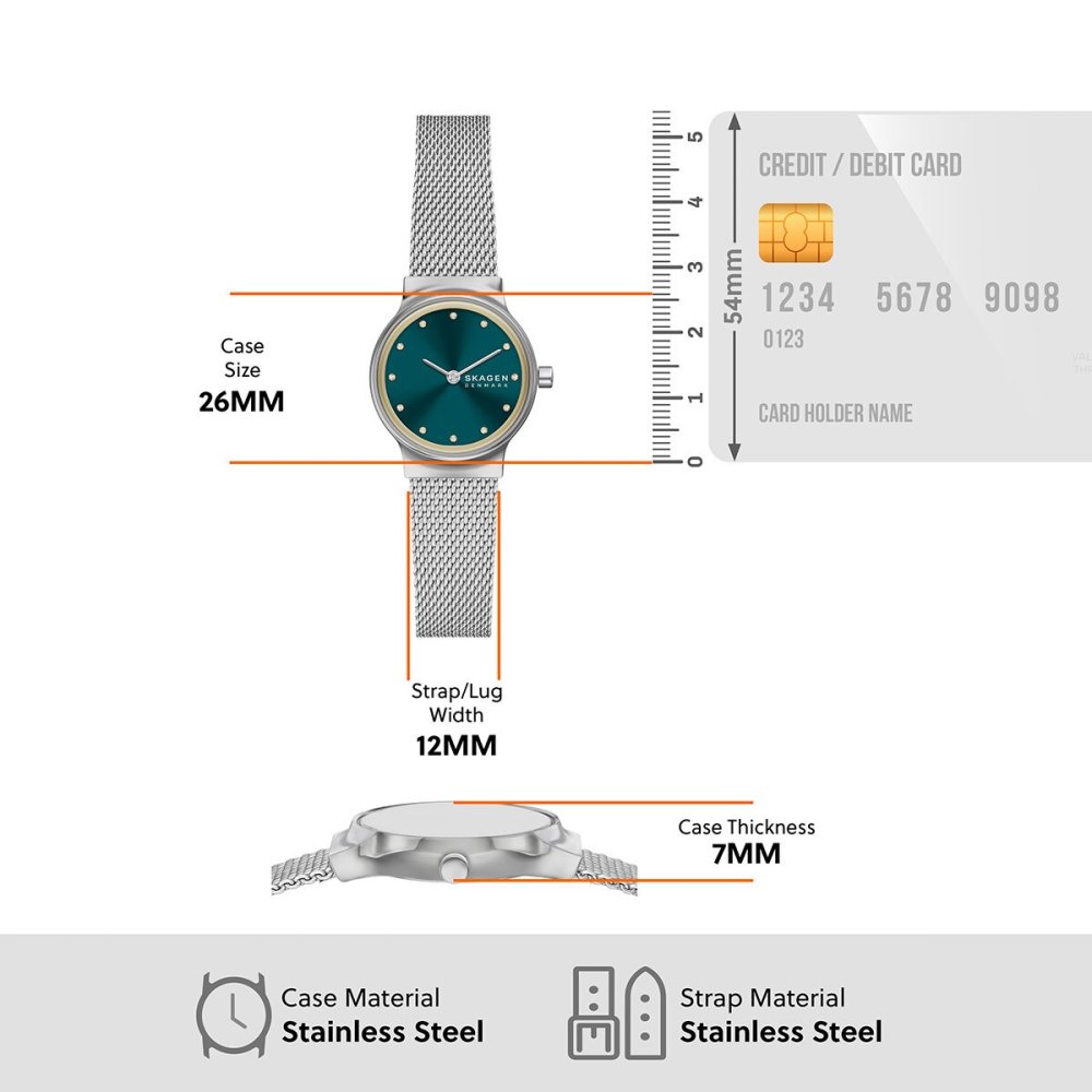 スカーゲン SKAGEN 腕時計 レディース 二針 FREJA LILLE   SKW3188【2026 新作】