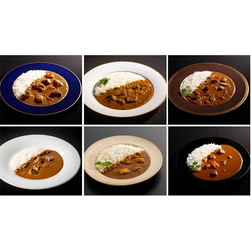 有名シェフ監修 銘店レストランカレー6種 (RC6) [お中元][お歳暮] ※送料無料(北海道・沖縄・離島への配送不可)