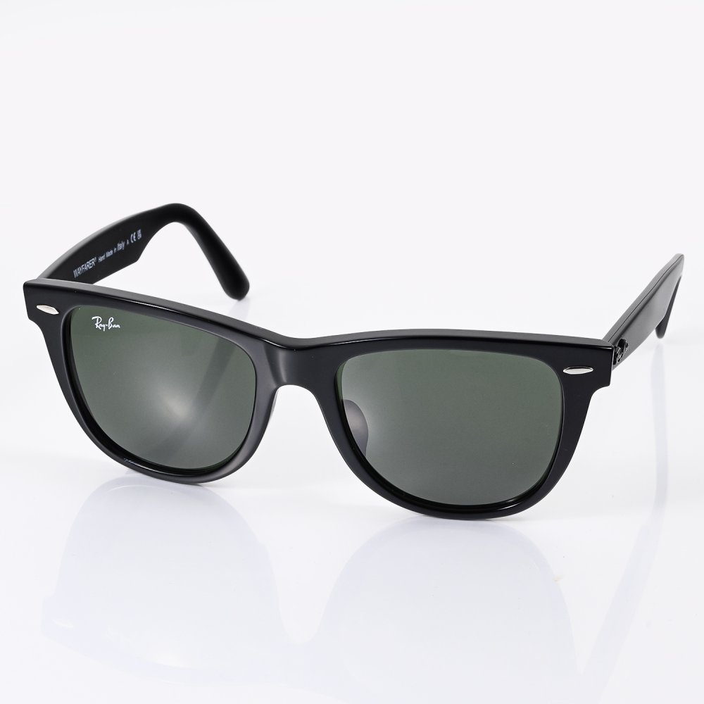 レイバン Ray-Ban サングラス 国内正規品 オリジナル ウェイファーラー 54サイズ ローブリッジフィット アジアンフィット ウェリントン スクエア型 男女兼用 メンズ レディース グリーン RB2140F 901 54 18 150 3N 【スペシャルラッピング660円(別売り)】送別会 誕生日 お中元 結婚祝い 結婚式 高級 父の日 母の日 ホワイトデー