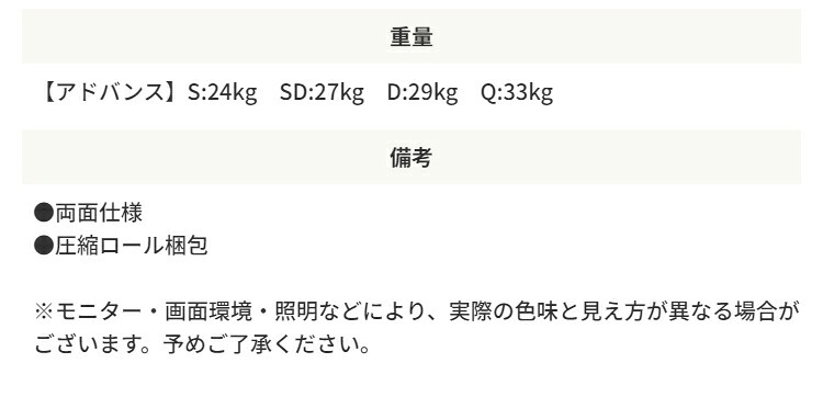 マットレスのみ ポケットコイルマットレス E 高密度アドバンスポケットコイルマットレス マット ベットマット ダブルサイズ 寝心地 シンプル おしゃれ ダブル 両面仕様 テンセル を使用 エクセレントアドバンス コットン リバーシブル ポリエステル 寝具