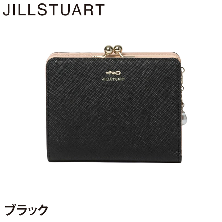 ジル スチュアート 財布 二つ折り レディース 牛革 グローリア 口金 リボン ギフト JILL STUART