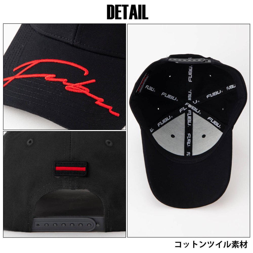 FUBU フブ キャップ 帽子 メンズ レディース fam-62902 ベースボールキャップ ローキャップ つば刺繍 スクリプトロゴ 刺繍 バイザー刺繍 6パネル アジャスター付 ストリート ヒップホップ ダンス カジュアル FREE 2026FW Karlas