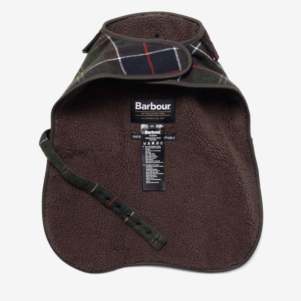 バブアー Barbour WOOL TOUCH DOG COAT ウールタッチ ドッグコート DCO0010 ドッグウェア 服 ペット用品 犬 ペット クラシックタータン