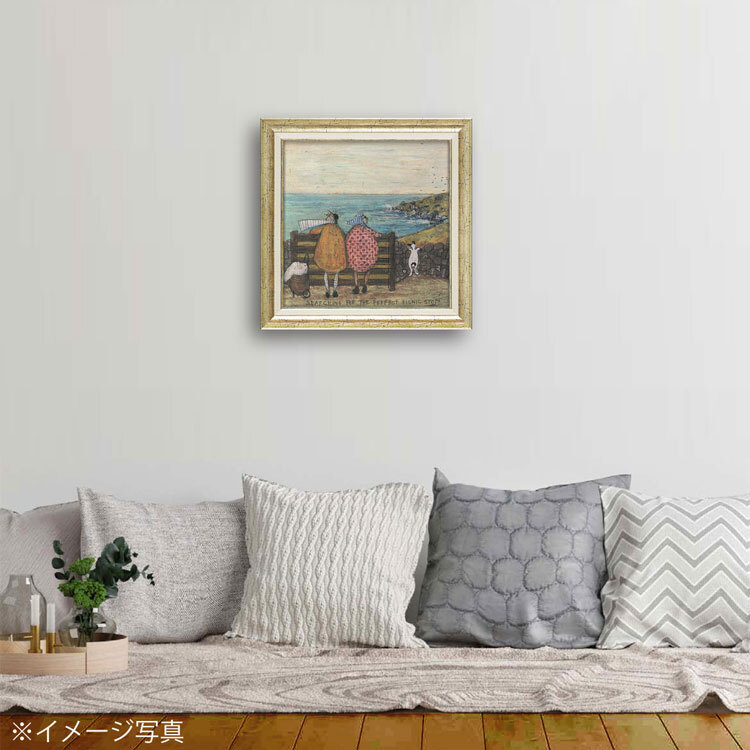 アートフレーム サムトフト ピクニックの穴場を探そう Mサイズ ST-08123 送料無料 絵画 ギフト アート おしゃれ インテリア