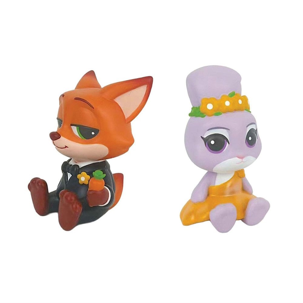 エネスコ enesco ディズニーショーケース Disney Showcase ジュディ＆ ニック パートナーズ セット フィギュア 置物 人形 6019419 ズートピア2 インテリア