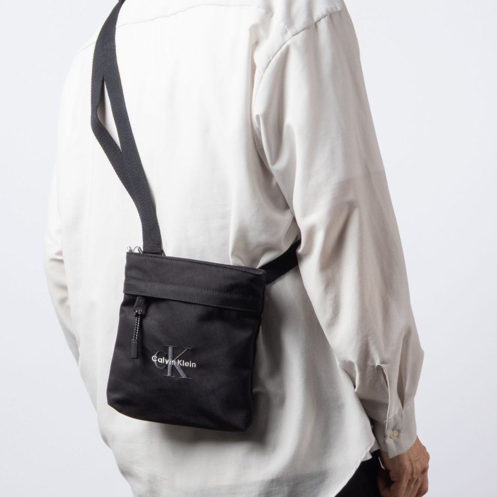 カルバンクライン Calvin Klein BOLD FLATPACK ボールド フラットパック LV04D3178G ショルダーバッグ メンズ バッグ