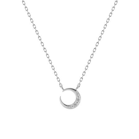 【無料ラッピング】 ヨンドシー 4℃ ネックレス シルバー 月 5月誕生石 エメラルド レディース ブランド 正規品 新品 ギフト プレゼント 人気 おすすめ 誕生日 記念日 クリスマス 送料無料 4cd522790