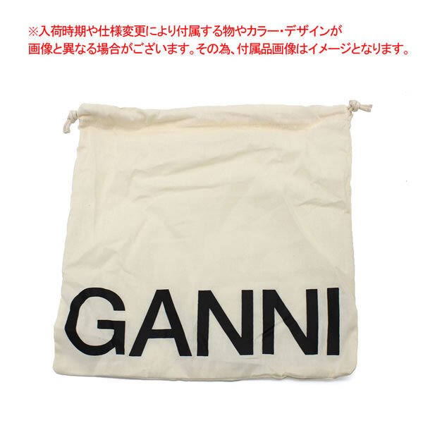 GANNI ガニー ベルト A6586-099 Black Double Eyelet Belt アイレット ブラック