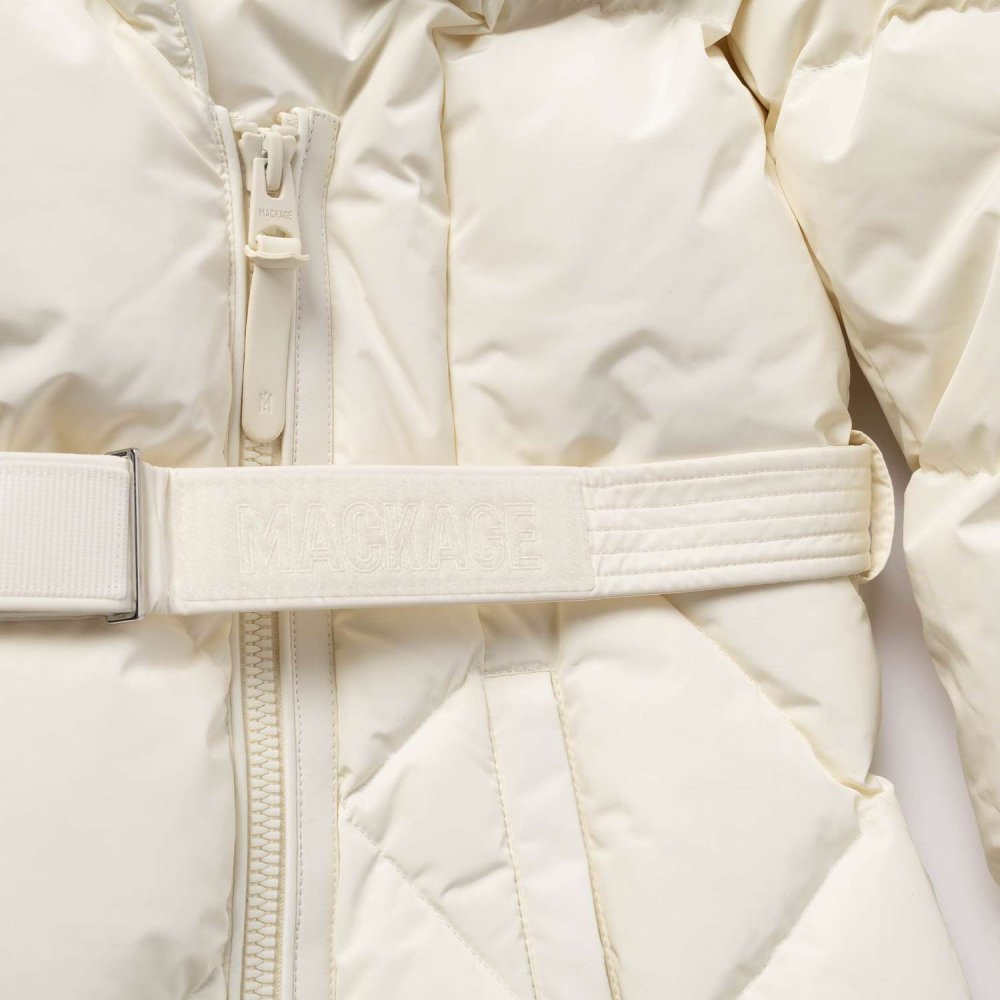 マッカージュ MACKAGE AYUMI DOWN COAT アユミ ダウンコート ダウンジャケット ベルト ロング丈 レディース アウター