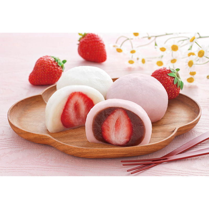 京都 養老軒 博多あまおう まるごと苺大福 (YF-MB) [お中元][お歳暮] ※送料無料(北海道・沖縄・離島への配送不可)