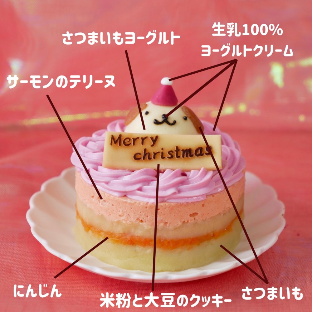 クリスマス【お魚のケーキ（プチ）】