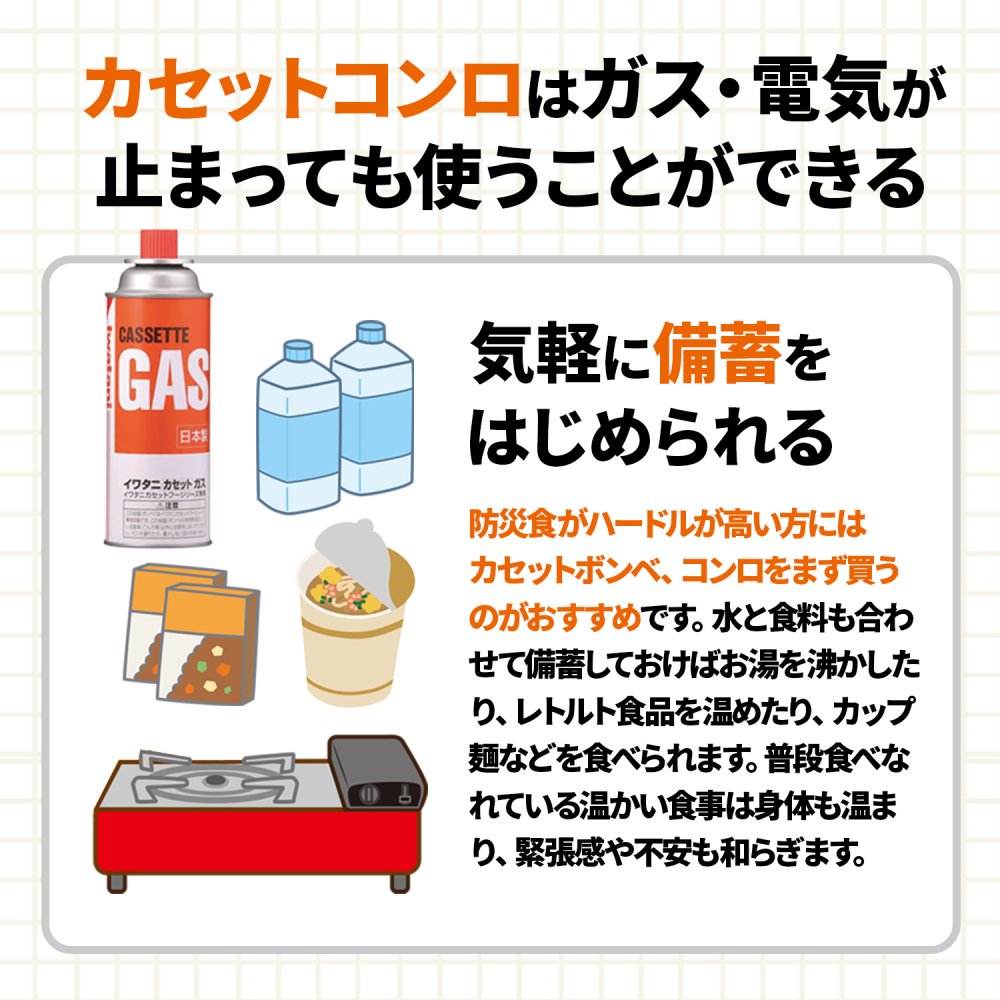 【 送料無料 】岩谷産業 イワタニ カセットガス CB-250-OR 12本（ 1ケース ）まとめ買い