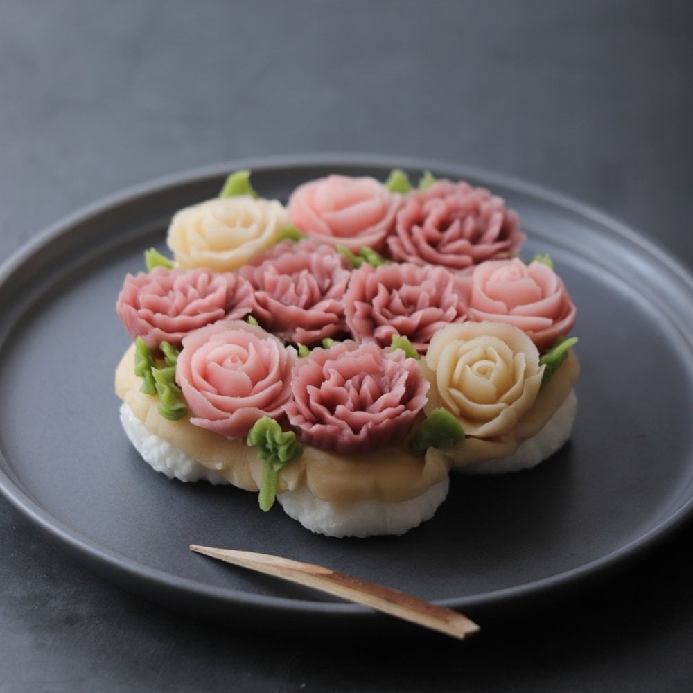 敬老の日に食べやすいミニサイズ「フラワーおはぎ敬老の日ミニボックス」抹茶餡 敬老の日2026
