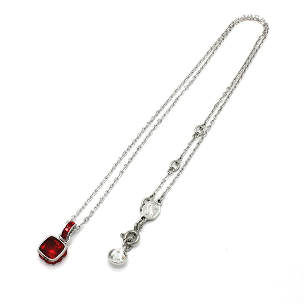 スワロフスキー swarovski ネックレス アクセサリー 5652043 Birthstone バースストーン ペンダント レディース レッド 海外正規品