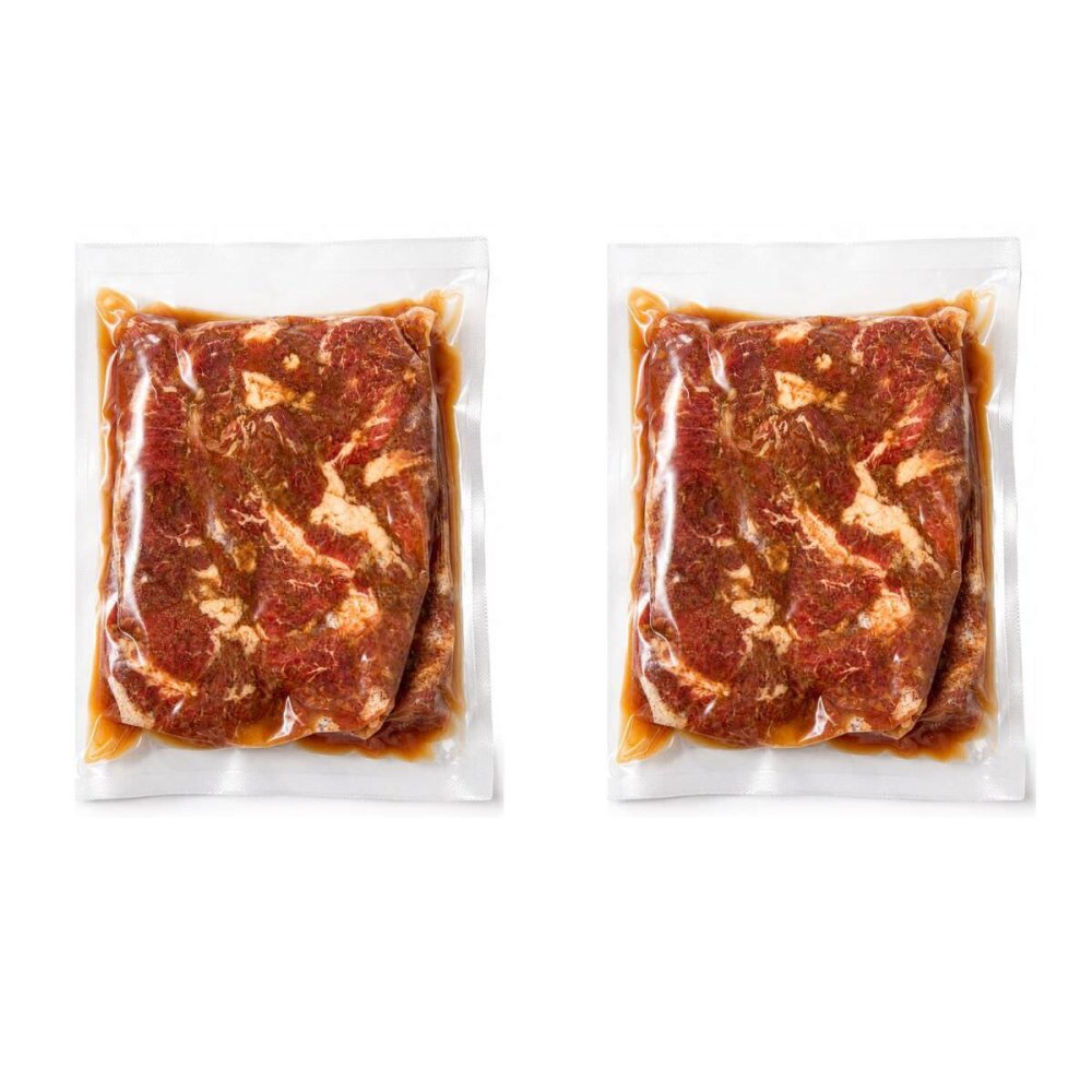 肉の名門ヤマシゲ 牛ハラミ 焼肉タレ漬け 300g入 2袋 牛肉 たれ漬 冷凍 味付け肉 焼き肉 ハラミたれ漬け