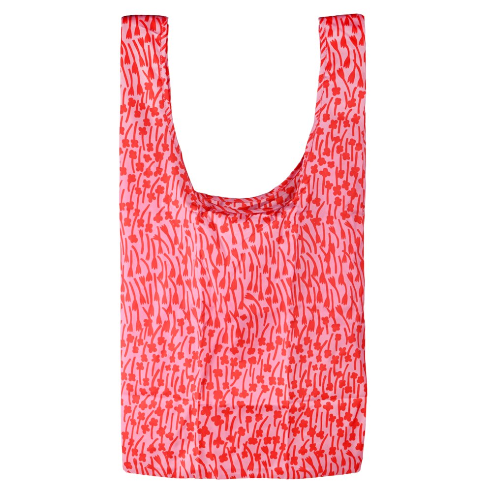 マリメッコ marimekko エコバッグ 買い物袋 スマートバッグ 2026冬新作 Tuulahdus トゥーラフドゥス ローズ レッド 96126 096126 330 北欧雑貨 北欧デザイン 送別会 誕生日 お中元 結婚祝い 結婚式 高級 父の日 母の日 ホワイトデー【スペシャルラッピング660円(別売り)】 ネコポス