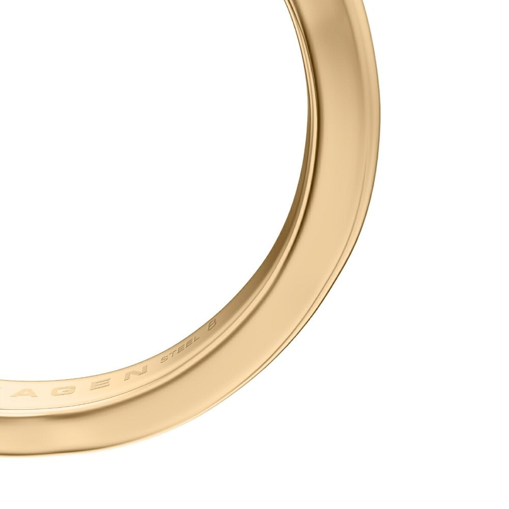スカーゲン SKAGEN Moderne Glitz アクセサリー 指輪 リング ゴールドトーン サイズ（US）6.5 レディース SKJ50287106-5