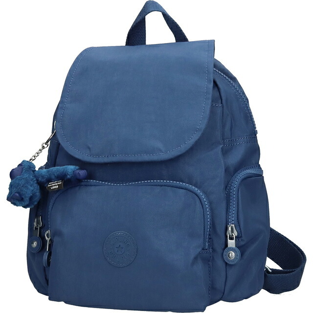 キプリング リュック レディース ブランド Kipling シティジップ ミニ バックパック リュックサック スクールバッグ  KI6046-5PZ Casual Blue