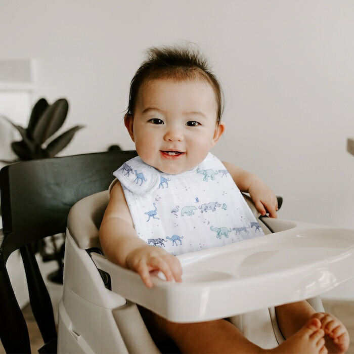 スタイ ビブ 3枚セット 出産祝い aden+anais エイデンアンドアネイ ライジングスター よだれかけ スナップビブ コットン100% ダブルガーゼ3層 大きめ 洗える 離乳食 お食事エプロン ベビー 新生児 サイズ調整 内祝い 出産内祝い 男の子 ギフト 双子 2人目 きょうだい