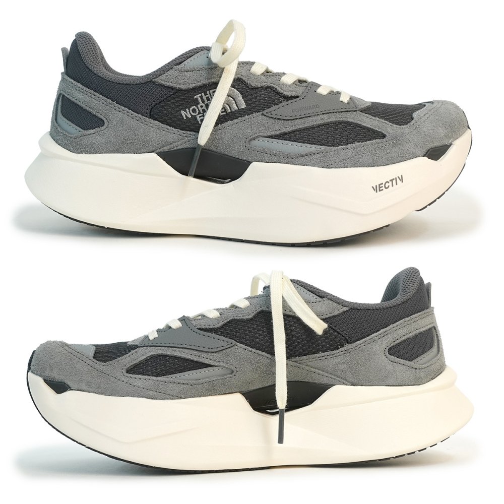 ノースフェイス THE NORTH FACE メンズ レディース スニーカー ベクティブ フォワード LS NF52648 SW スモークドパール×ホワイトデューン VECTIV FORWARD LS
