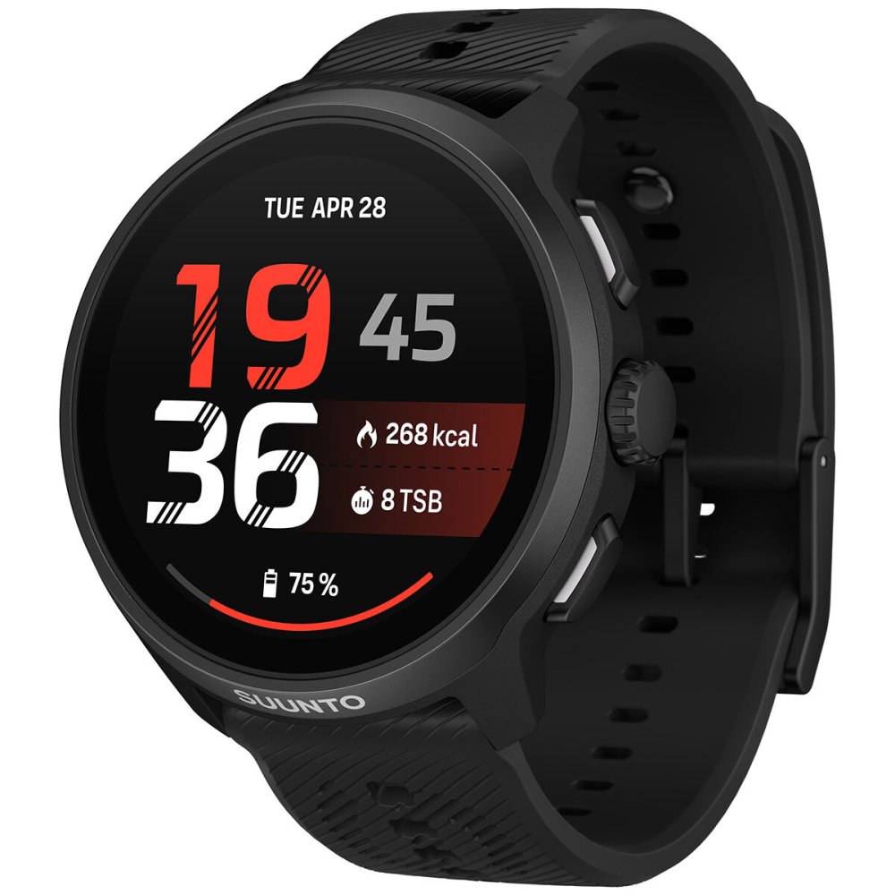 【選べるノベルティー付き】スント SUUNTO RUN 2 ALL BLACK ラン ２ オールブラック 4GB SS051723000 シリコンバンド スマートウォッチ 腕時計 メンズ レディース【2026 新作】