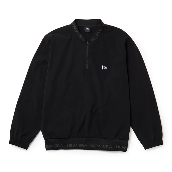 ニューエラ ゴルフ ジャケット ウィンドジャケット プルオーバー ブラック New Era Golf (15129425)  2026年秋冬モデル お誕生日祝い お祝い 記念品 お父さん 父の日 彼氏 男性 30代 40代 50代 60代 母の日 お母さん 還暦祝い 敬老の日 彼女 人気プレゼント プレゼント