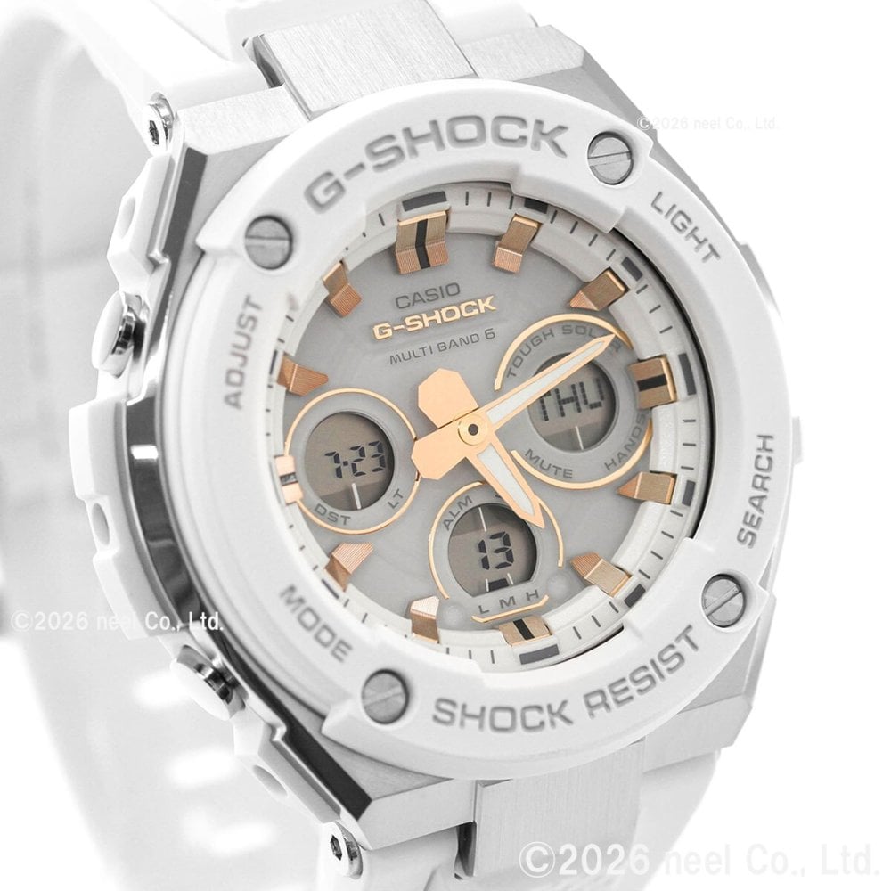 G-SHOCK 電波 ソーラー 電波時計 G-STEEL カシオ Gショック Gスチール CASIO 腕時計 メンズ タフソーラー GST-W300-7AJF