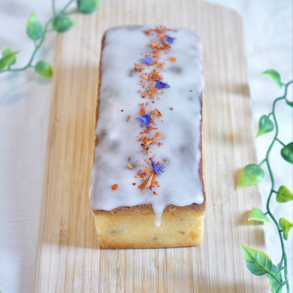 【送料無料】【食られるお花のパウンドケーキ+季節のパウンドケーキ(秋) 】ギフト/ご褒美/プレゼント/お祝い/誕生日　