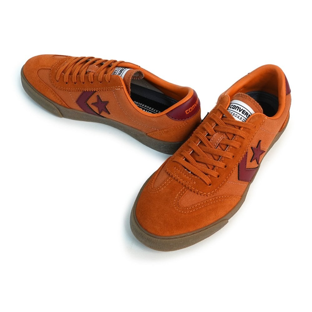 コンバース CONVERSE スニーカー メンズ レディース ローカット ロードクラシック SK OX オレンジ/バーガンディー ROADCLASSIC SK