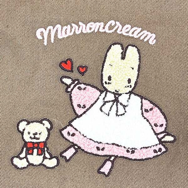 サンリオ マロンクリーム サガラ刺繍巾着 レトロ サンリオキャラクターズ5 Sanrio